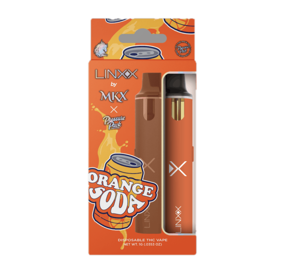 LINXX by MKX & Pressure Pack: 1g Disposable Vape - Orange Soda