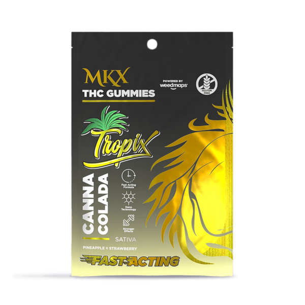 MKX Tropix Gummies (Canna Colada) 200mg